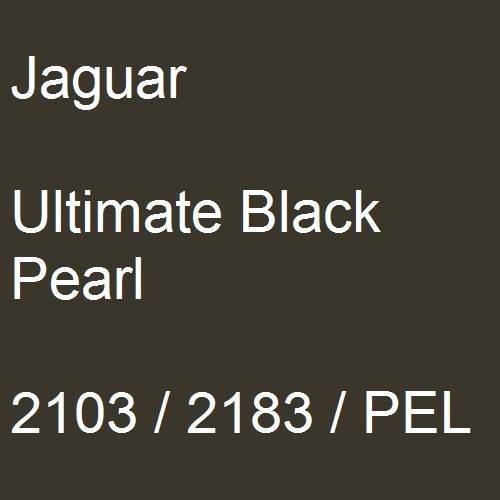 Jaguar, Ultimate Black Pearl, 2103 / 2183 / PEL.
